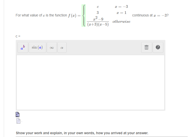For What Value Of C If F X Otherwise Continuous At 3 Rest Is Included In Photo 1