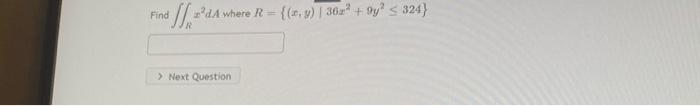 Find Z Da Where R X Y 36x 9y 324 S Next Question 1
