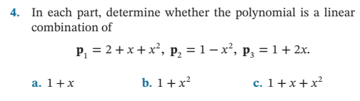 Please Do All 4 Problems And Clearly And All Important Steps Only 1