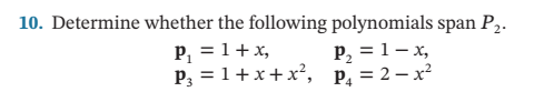 8 Suppose That V 2 1 0 3 V 3 1 5 2 And V3 1 0 2 1 Span V V V3 A 2 3 7 3 C 1 1 2