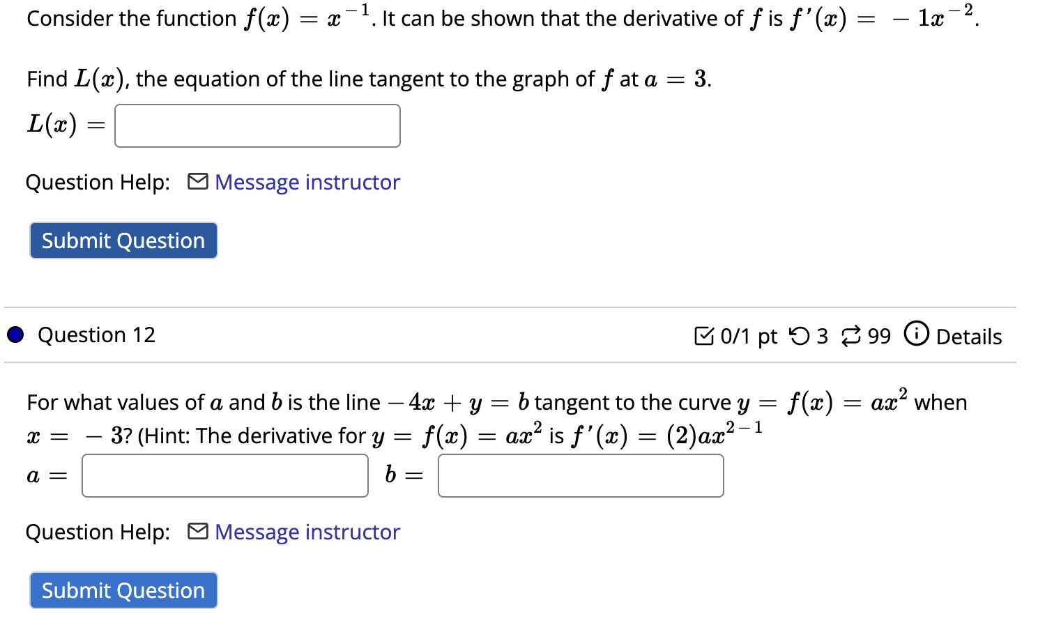 Consider The Function F X X It Can Be Shown That The Derivative Of F Is F X Find L X The Equation Of The Lin 1