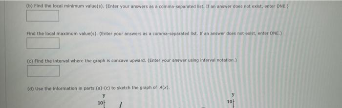 Consider The Function Below A X X X 8 Consider The Function Below A X X X 8 A Find The Interval Of Increase 3