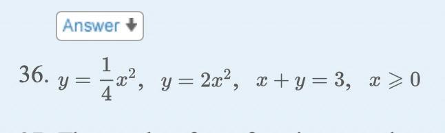Answer 36 Y 1717x Y 2x X Y 3 X 0 1