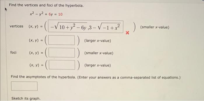 Write A Polar Equation Of A Conic With The Focus At The Origin And The Given Data Eccentricity Directrix Y 10 Ellipse 3