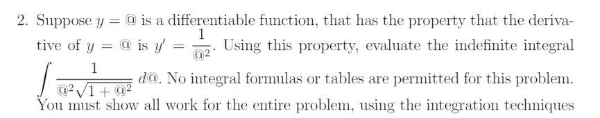 2 Suppose Y Is A Differentiable Function That Has The Property That The Deriva 1 Using This Property Evaluate Th 1