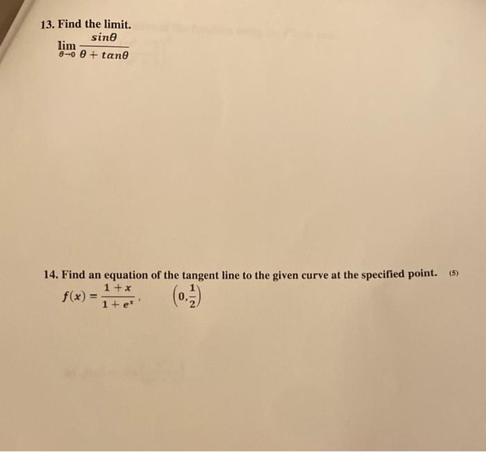 7 Find The Limit Or Show That It Does Not Exist T 3 Lim 2 1 8 Find The Derivative Of The Function Using The Defin 5