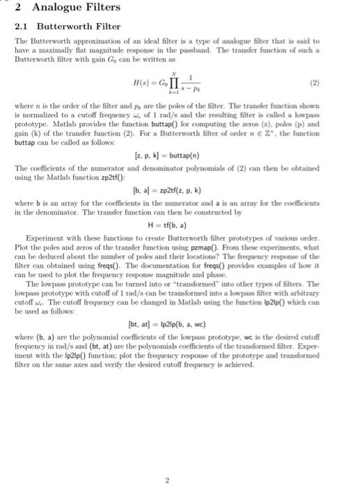 Filters 1 Fourier Series 1 1 Numerical Integration Numerical Integration Refers To Methods Or Algorithms For Computing T 2