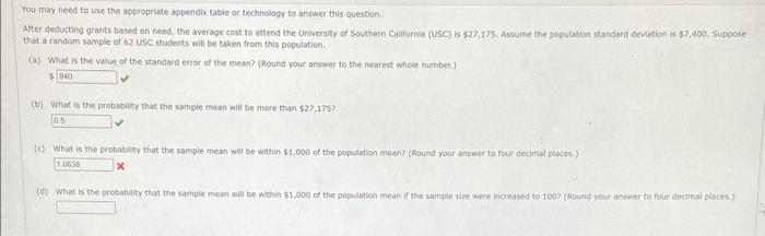 You May Need To Use The Appropriate Appendix Table Or Technology To Answer This Question After Deducting Grants Based O 1