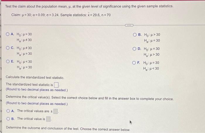 Please Answer All Parts 4