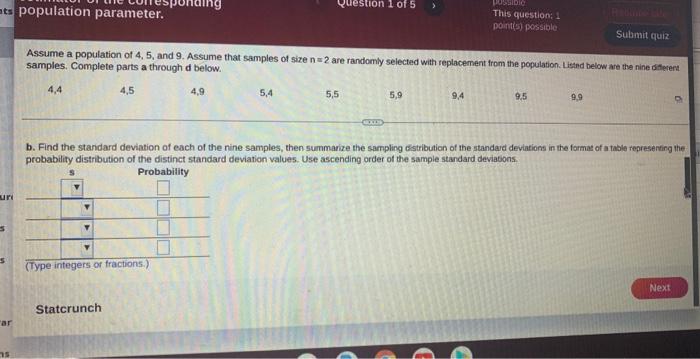My Courses Course Home Announcements Chapter Contents Study Plan Assignments Gradebook Etext Statcrunch Accessible Resou 2