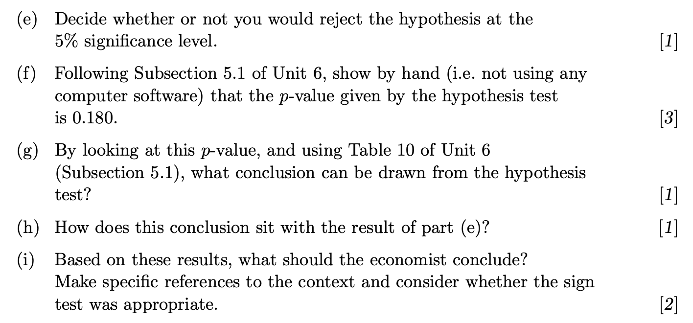 Question 2 Unit 6 12 Marks An Economist Is Interested In Studying Income Inequality Among Different Parts Of The Uk S 2