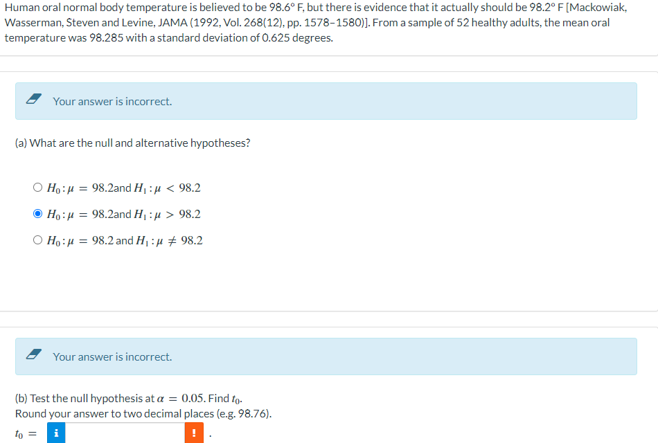 Human Oral Normal Body Temperature Is Believed To Be 98 6 F But There Is Evidence That It Actually Should Be 98 2 F 1