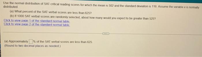 Homework Homework 3 Question 65 5 4 33 Part 1 Of 3 Click The Icon To View Page 1 Of The Standard Normal Table Click T 3