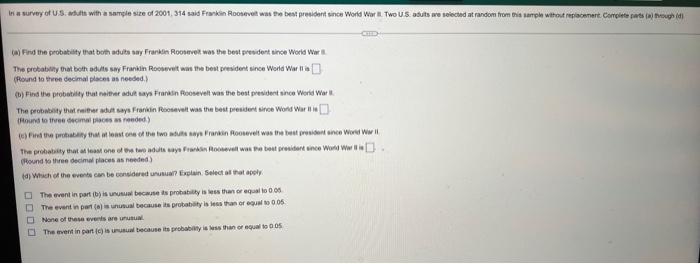 Next Question In Order To Conduct An Experiment 4 Subjects Are Randomly Selected From A Group Of 52 Subjects How Many 3