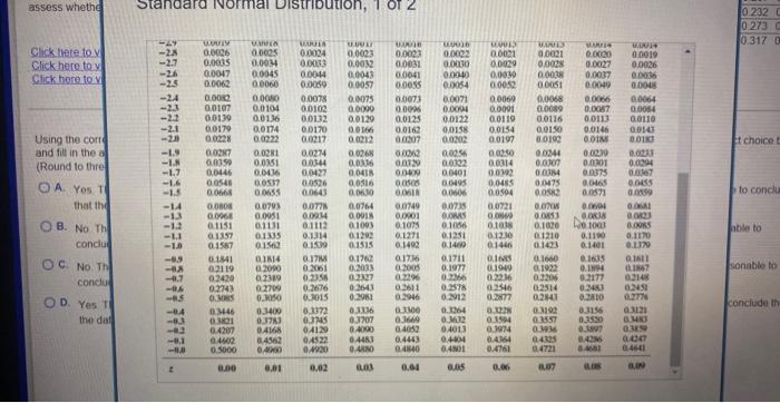 Point S Possible Suppose A Sample Of O Rings Was Obtained And The Wall Thickness In Inches Of Each Was Recorded Use A 5