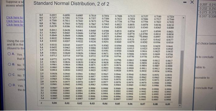 Point S Possible Suppose A Sample Of O Rings Was Obtained And The Wall Thickness In Inches Of Each Was Recorded Use A 7