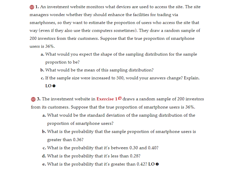 1 An Investment Website Monitors What Devices Are Used To Access The Site The Site Managers Wonder Whether They Should 1