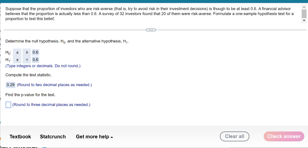Suppose That The Proportion Of Investors Who Are Risk Averse That Is Try To Avoid Risk In Their Investment Decisions 1