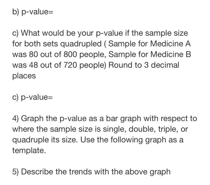Two Types Of Medications For Hives Are Being Tested To Determine If There Is A Difference In The Proportions Of Adukt Pa 2