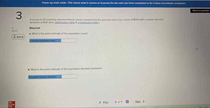 2 Mc Graw Hill 3 015713 Check My Work Mode This Shows What Is Correct Or Incorrect For The Work You Have Completed So F 1