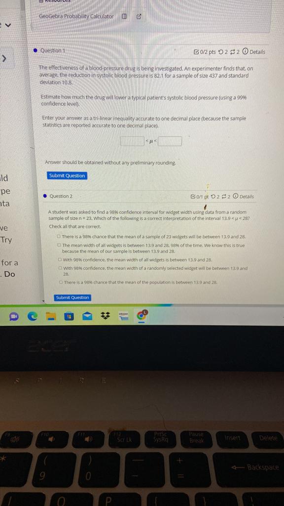 V Ald Pe Ata Ve Try For A Do Geogebra Probability Calculator C 2 G0 2 Pts 0220 Details The Effectiveness Of A Blood 1