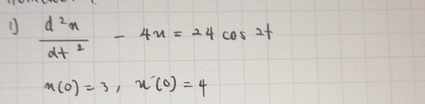 1 D N Dt N 0 3 N 0 4 4n 24 Cos At 1