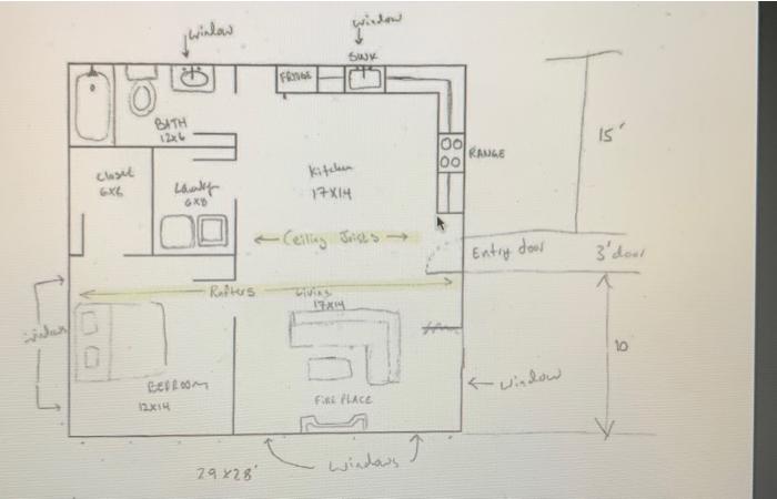 Question 6 Incorrect 0 00 Points Out Of 1 00 Flag Question Refer To Floor Plan And The Table On Page 106 In The Bathroo 2