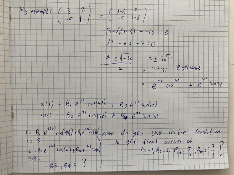 This Question Is About Solving Differential Equations Please Only Answer If You Have The Same Solution As The Correct S 2