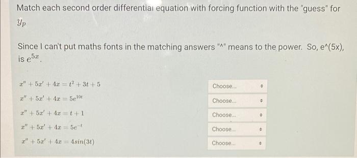 Solve The Given Second Order Linear Homogenous Differential Equation Using The Methods Described In Section 4 11 X 10 2