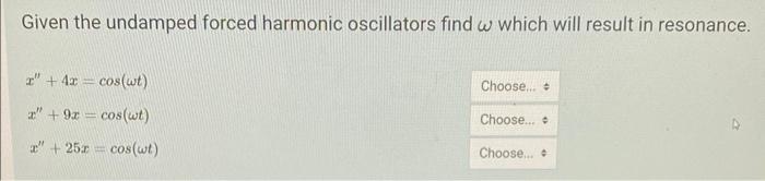 Solve The Second Order Differential Equation Using The Method Of Undetermined Coefficients X 25x E5t Where A 0 3