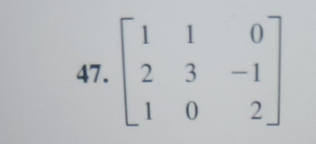 Find M And Show That M M I 1 47 2 1 1 3 0 0 1 2 2