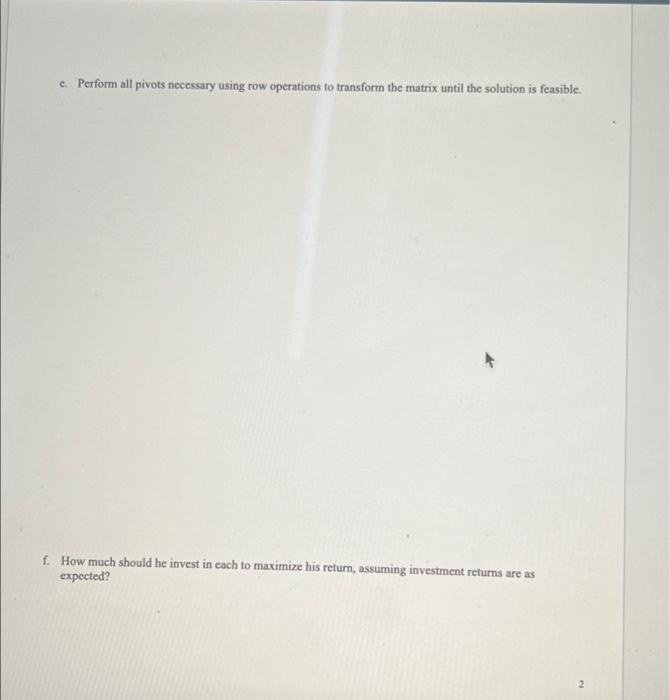 Instructions Work Each Of The Following Problems In The Space Provided You Must Show All Work To Receive Full Credit 2