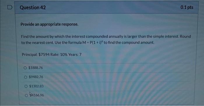 Question 19 Solve The Problem An Investor Buys A 70 000 T Bill At A 6 5 Discount For 26 Weeks Find The Effective Int 15