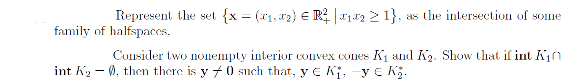 Convex Optimization 1