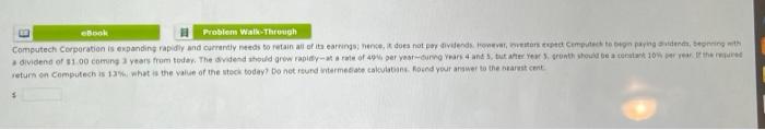 Ebook Problem Walk Through Computech Corporation Is Expanding Rapidly And Currently Needs To Retain All Of Its Earrings 1