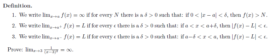 The Problem Uses The Following Definitions 1