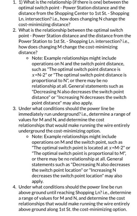 You Are The City Planner In Charge Of Running A High Efficiency Power Line From A Power Station To A New Shopping Cente 3