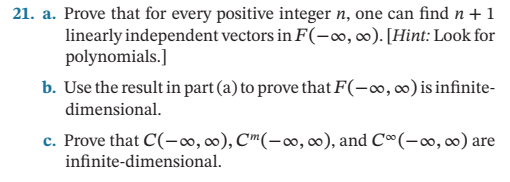 17 Find A Basis For The Subspace Of R That Is Spanned By The Vectors V 1 0 0 V 1 0 1 V3 2 0 1 V 2