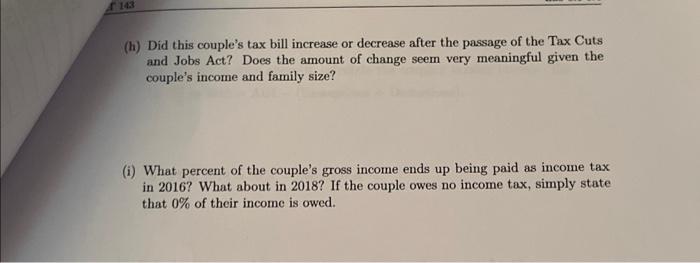 Name Lab 8 1 8 4 1 A Family Consists Of Two Married Adults And One Child Dependent The First Adult Makes 445 000 I 4