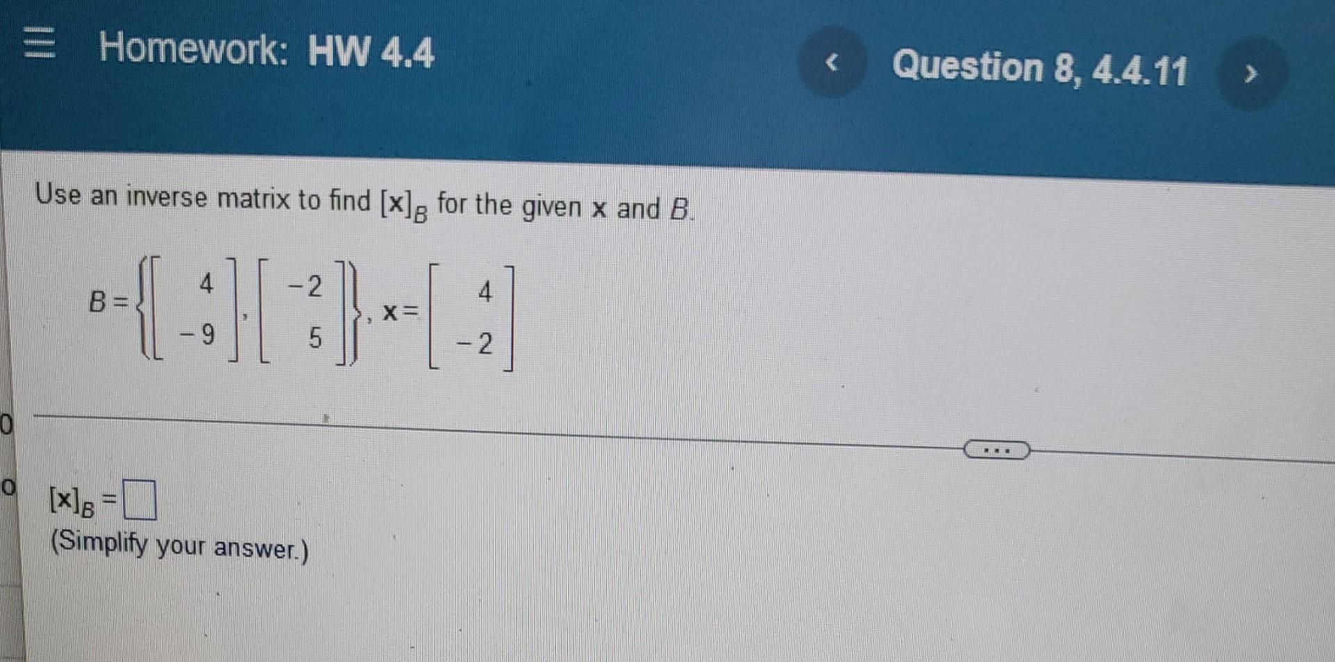 Linear Algebra 1