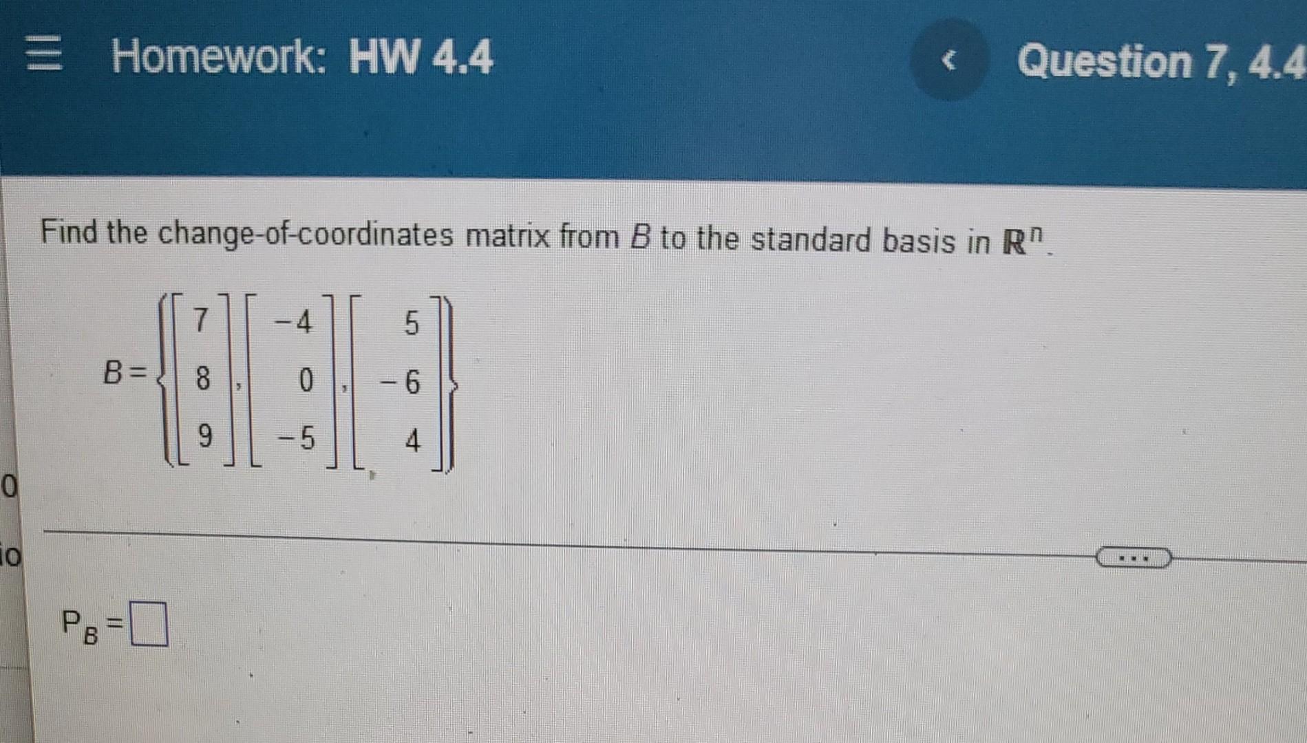 Linear Algebra 1