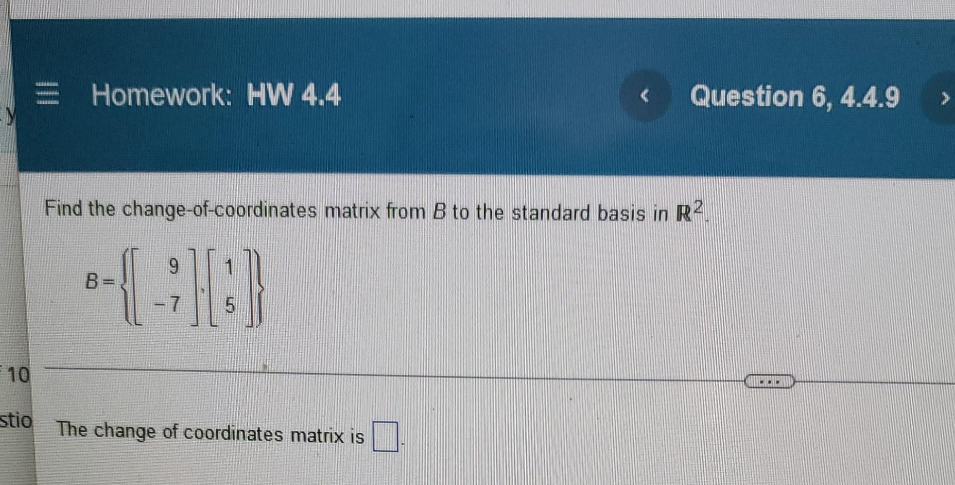 Linear Algebra 1