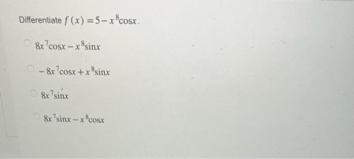 Question 3 Given That F 2 3 And F 3 2 F 2 5 F 3 6 Evaluate 054 24 20 36 X A X 3 Differentiate F X 2