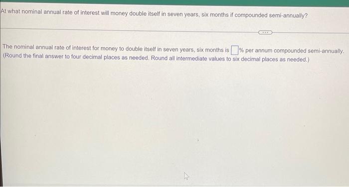 at-what-nominal-annual-rate-of-interest-will-money-double-itself-in