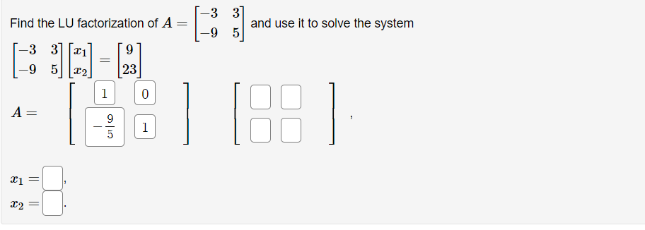Linear Algebra 1