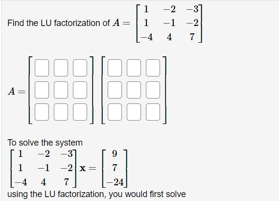 Linear Algebra 1