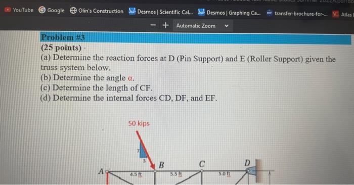 Getting Started I Courses Gmail Youtube Google Olin S Construction Desmos Scientific Cal Desmos Graphing Catanifer 5