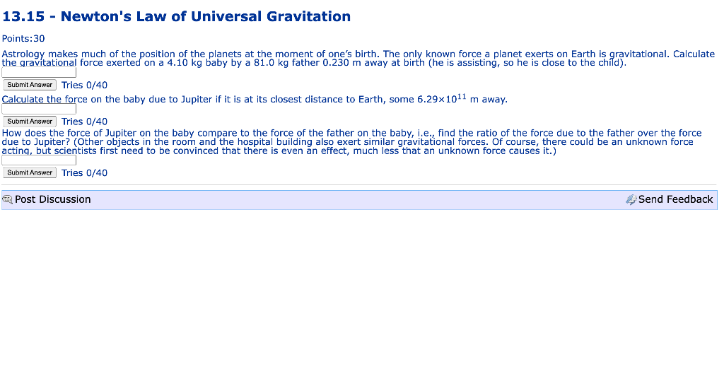 13 15 Newton S Law Of Universal Gravitation Points 30 Astrology Makes Much Of The Position Of The Planets At The Moment 1