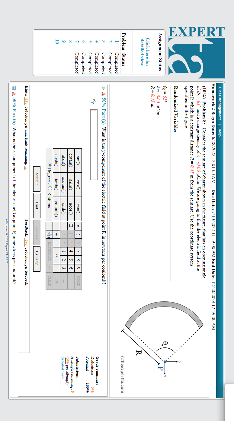 Expert Ta Assignment Status Click Here For Detailed View Problem Status 1 Completed 2 Completed 3 Completed 4 Completed 1