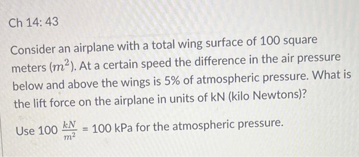 Ch 14 42 On A Perfect Fall Day You Are Hovering At A Low Altitude In A Hot Air Balloon Accelerated Neither Upward Nor 2